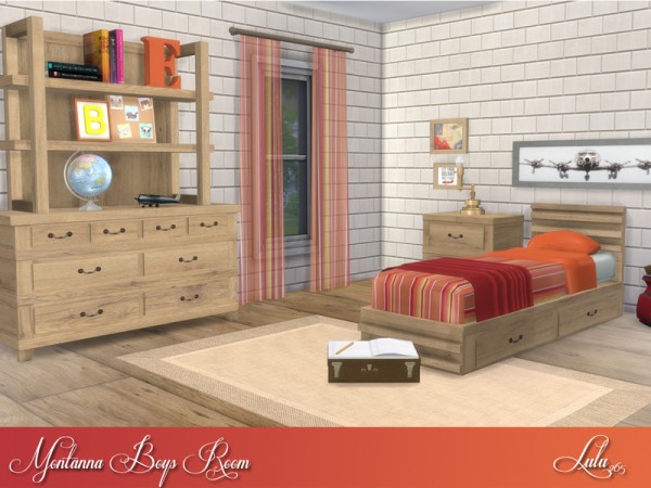  The Sims Resource: Montanna Boys Room by Lulu265