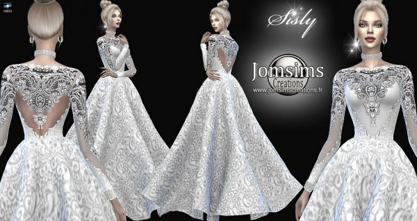  Jom Sims Creations: Sisly wedding dress