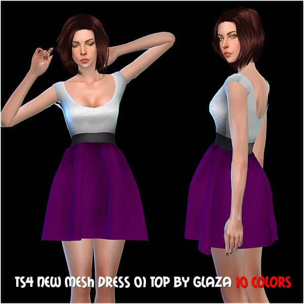  All by Glaza: New mesh dress 01