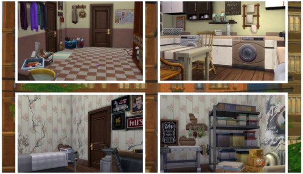  Sims 3 by Mulena: Communal apartment