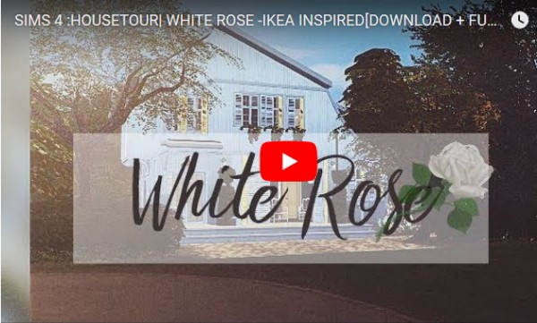  Ideassims4 art: House Tour White Rose Ikea Inspired