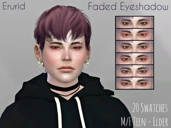  The Sims Resource: Faded Eyeshadow by Erurid