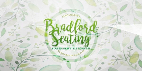  Simsational designs: Bradford Seating Rolled Arm Style Sofas