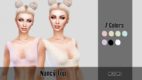  MSQ Sims: Nancy top