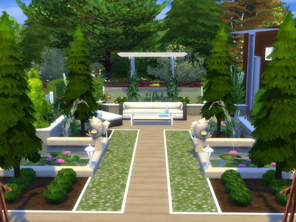  The Sims Resource: Sims Tranquil house by lenabubbles82