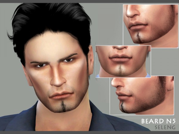  The Sims Resource: Beard N5 by Seleng