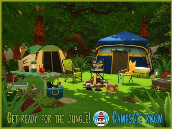  Akisima Sims Blog: Campsite Room