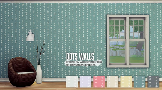  Allisas: Dots ,Flowery and Seeds Walls