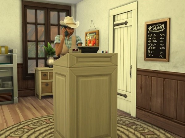 The Sims Resource: Restaurant la paz no cc by flubs • Sims 4 Downloads