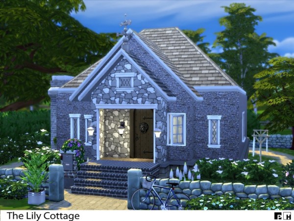  The Sims Resource: The Lily Cottage by Pinkfizzzzz