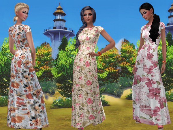  Mod The Sims: Veronica dress by Simalicious