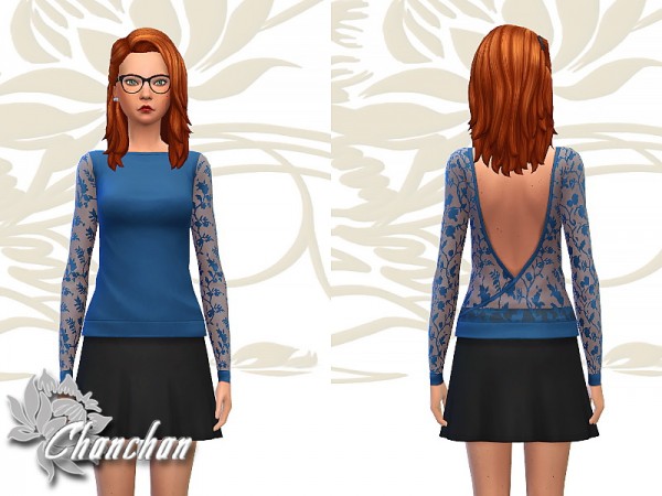  Sims Artists: Desire sweater