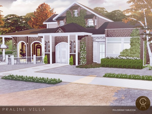  The Sims Resource: Villa by Pralinesims
