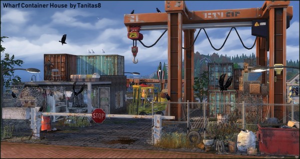  Tanitas Sims: Whiskerman Wharf Container House