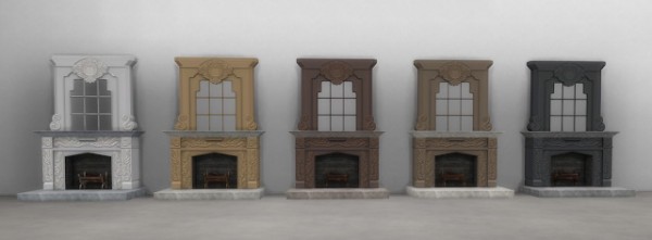  History Lovers Sims Blog: Kark Lux Fireplace