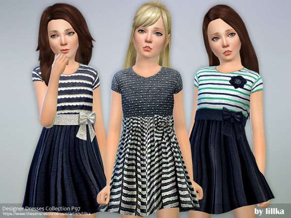 The Sims Resource: Designer Dresses Collection P97 by lillka