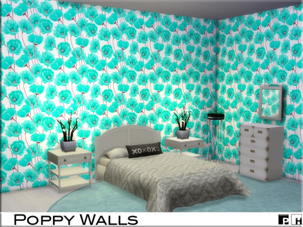  The Sims Resource: Poppy Walls by Pinkfizzzzz
