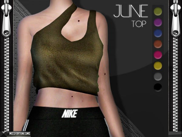  The Sims Resource: June Top by MissFortune