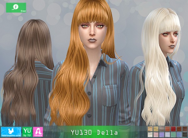  NewSea: YU130 Della free hairstyle