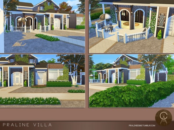  The Sims Resource: Villa by Pralinesims