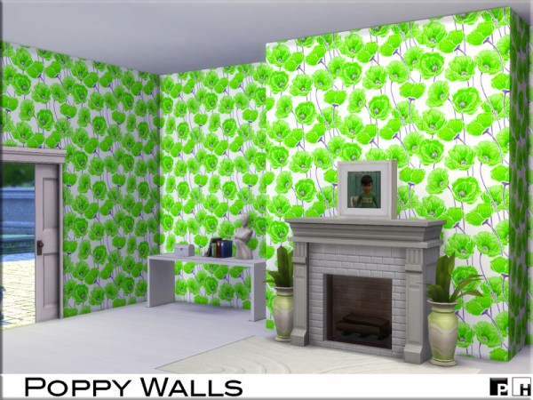 The Sims Resource: Poppy Walls by Pinkfizzzzz