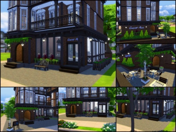  The Sims Resource: Jacks Bookstore and Apartment by sparky