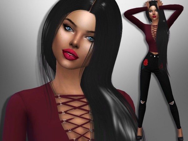  The Sims Resource: Roxana Gonzalez by divaka45