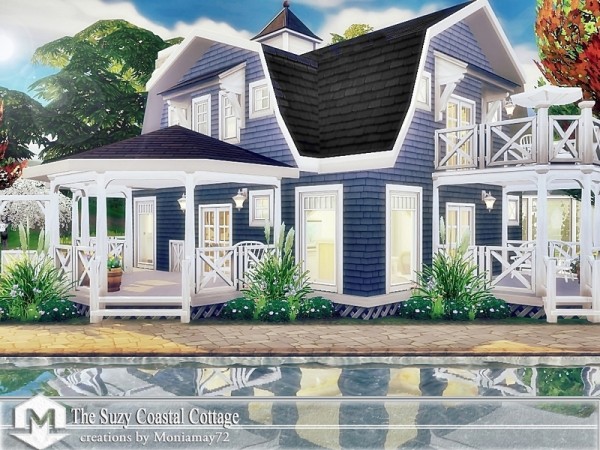  The Sims Resource: The Suzy Coastal Cottage by Moniamay72