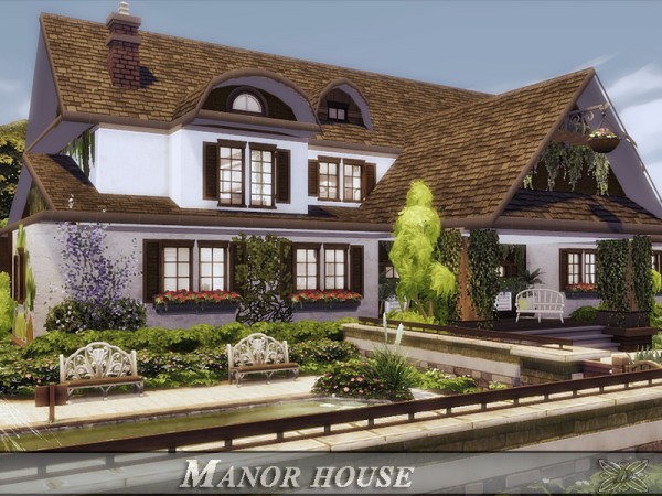  The Sims Resource: Manor house by Danuta720