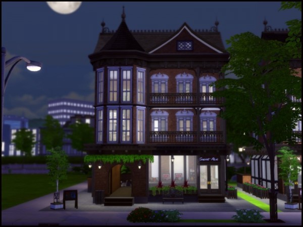  The Sims Resource: Jacks Bookstore and Apartment by sparky