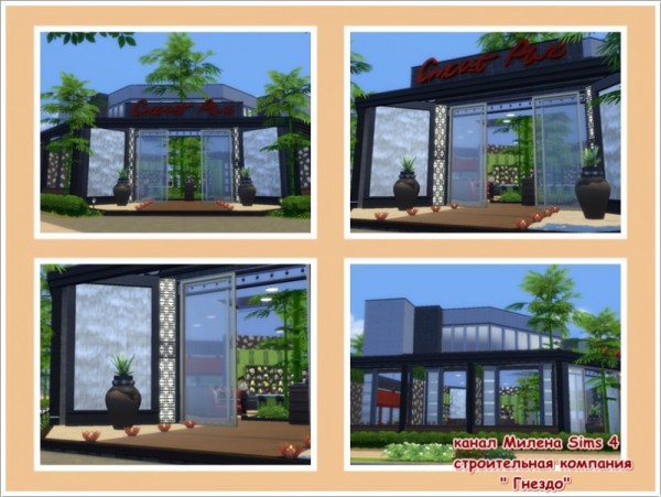  Sims 3 by Mulena: Restaurant Ginger