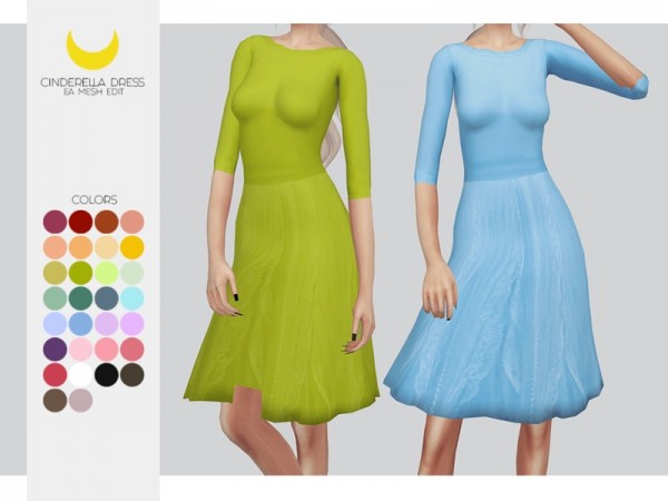  The Sims Resource: Cinderella Dress by Kalewa a