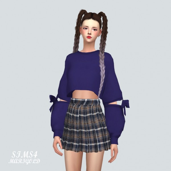 SIMS4 Marigold: Ribbon Sweatshirt