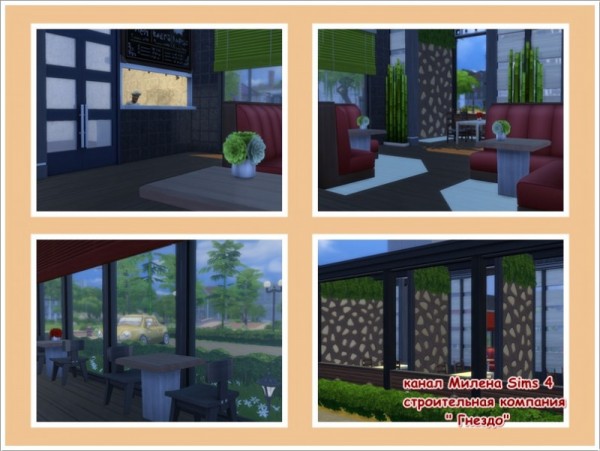  Sims 3 by Mulena: Restaurant Ginger