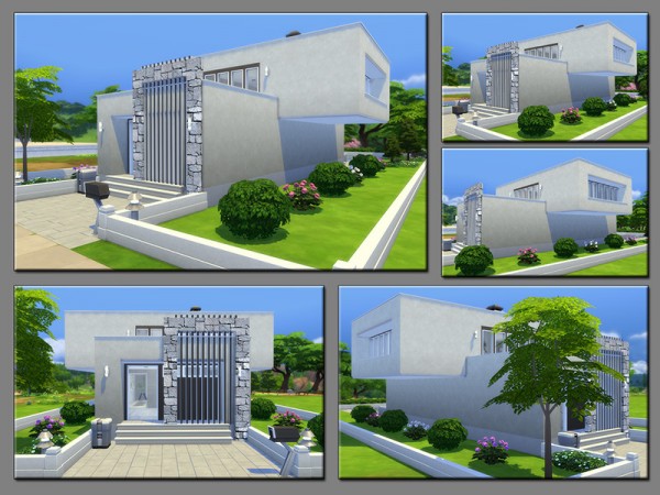  The Sims Resource: Stacked Construction house by matomibotaki