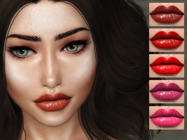  The Sims Resource: Pascal lipstick by Sharareh