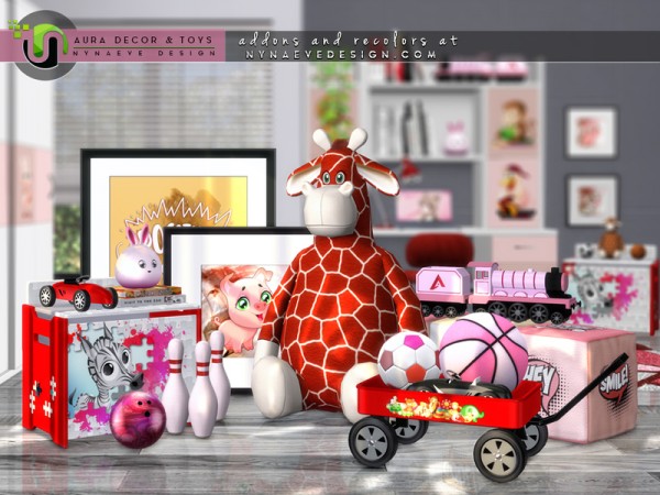  The Sims Resource: Aura Kids Decor and Toys by NynaeveDesign