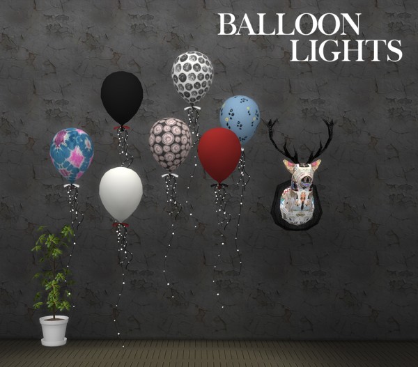  Leo 4 Sims: Ballon lights