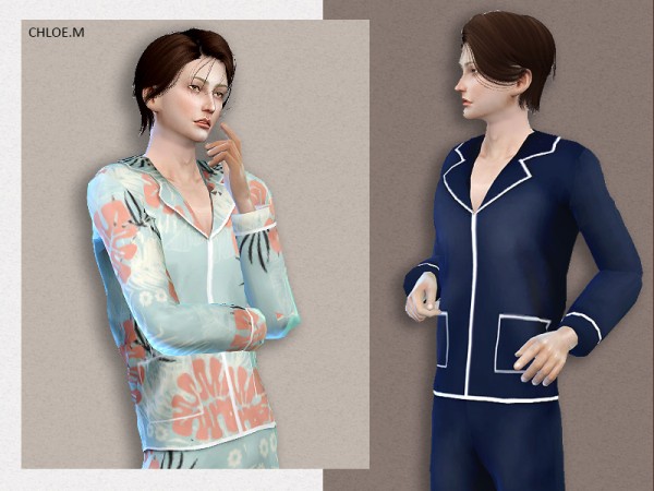  The Sims Resource: Pajama by ChloeMMM