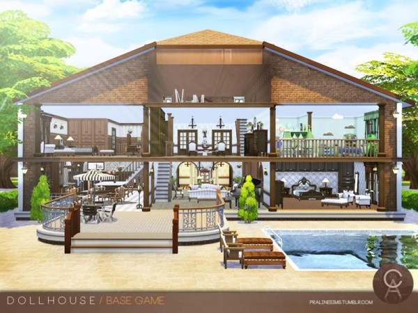  The Sims Resource: Dollhouse by Pralinesims