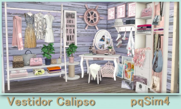  PQSims4: Dressing room Calipso