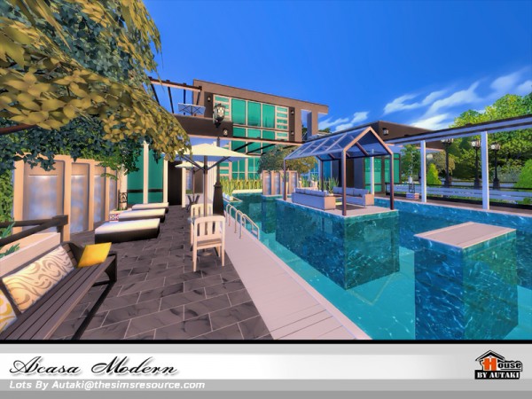  The Sims Resource: Acasa Modern by Autaki