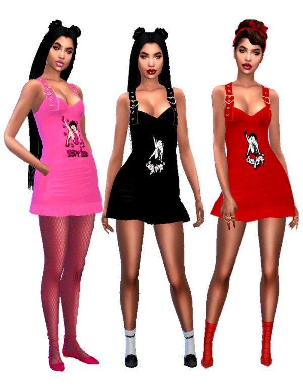  Dreaming 4 Sims: Valentine outfit