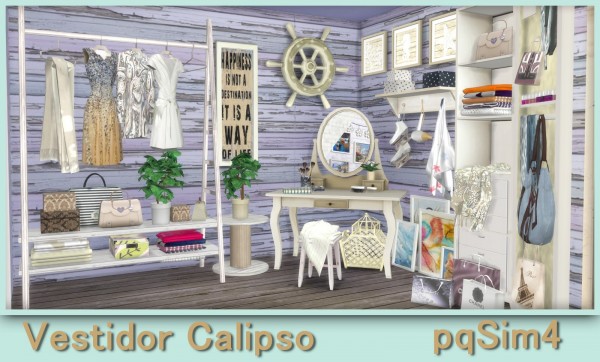  PQSims4: Dressing room Calipso