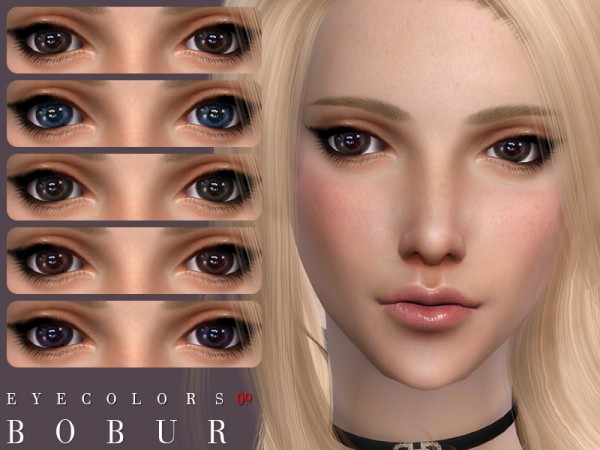  The Sims Resource: Eyecolors 09 by Bobur