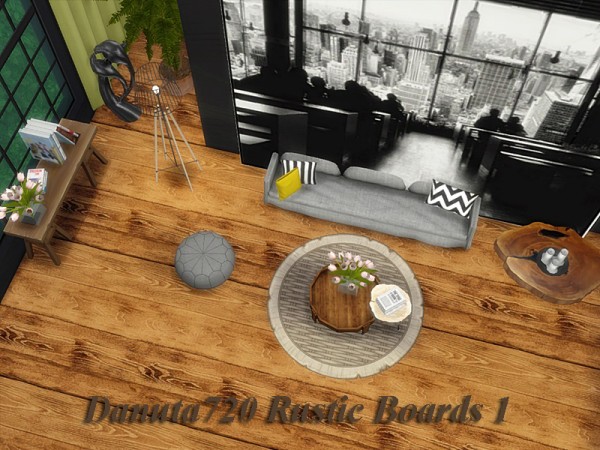  The Sims Resource: Rustic Boards 1 by Danuta720