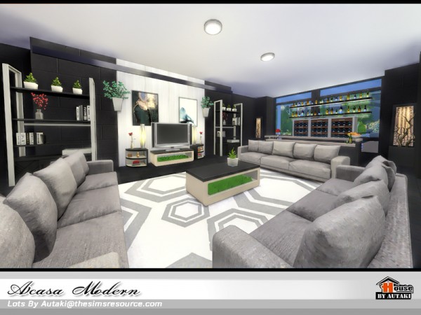  The Sims Resource: Acasa Modern by Autaki