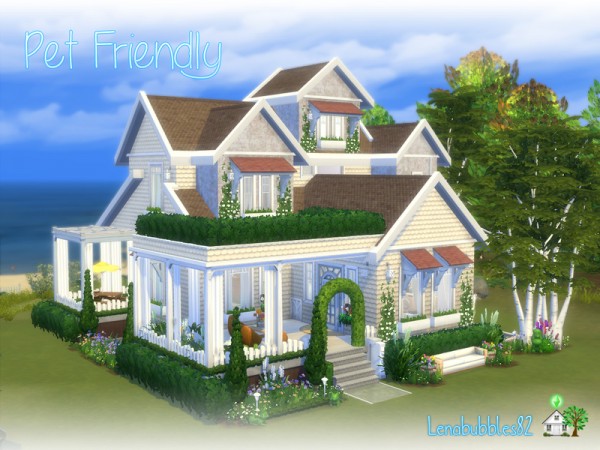  The Sims Resource: Pet Friendly house by lenabubbles82