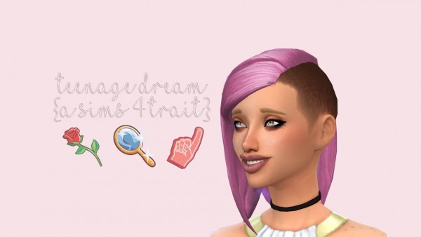  Mod The Sims: Teenage Dream Trait by fabulousfabulous