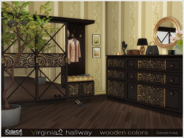  The Sims Resource: Virginia II hallway by Severinka